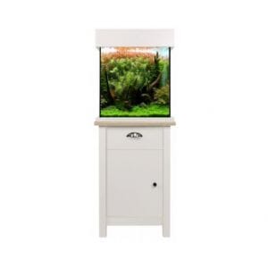 Aqua One OakStyle 85 Aquarium and Cabinet (Soft White) 