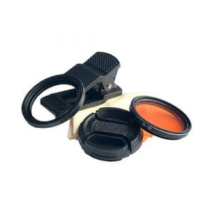 D-D Coral Colour Lens XL 