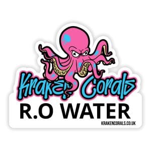 Kraken Corals Barrel Drum Sticker (RO Water) 